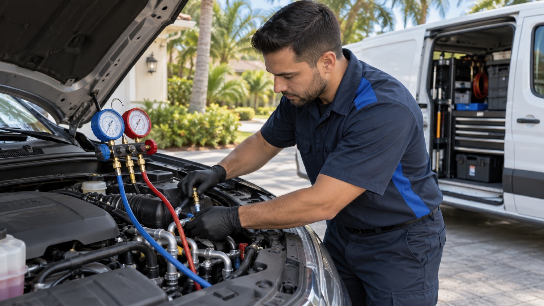 Air-Conditioning Service mobile mechanic service
