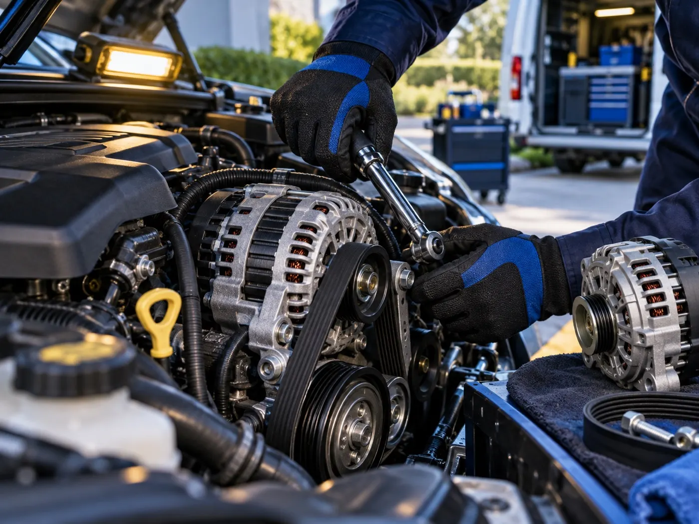 Starter & Alternator mobile mechanic service